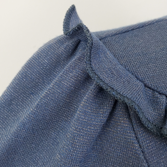 Cooper St Shimmer Ruffle Button Up Top - Picture 6 of 9